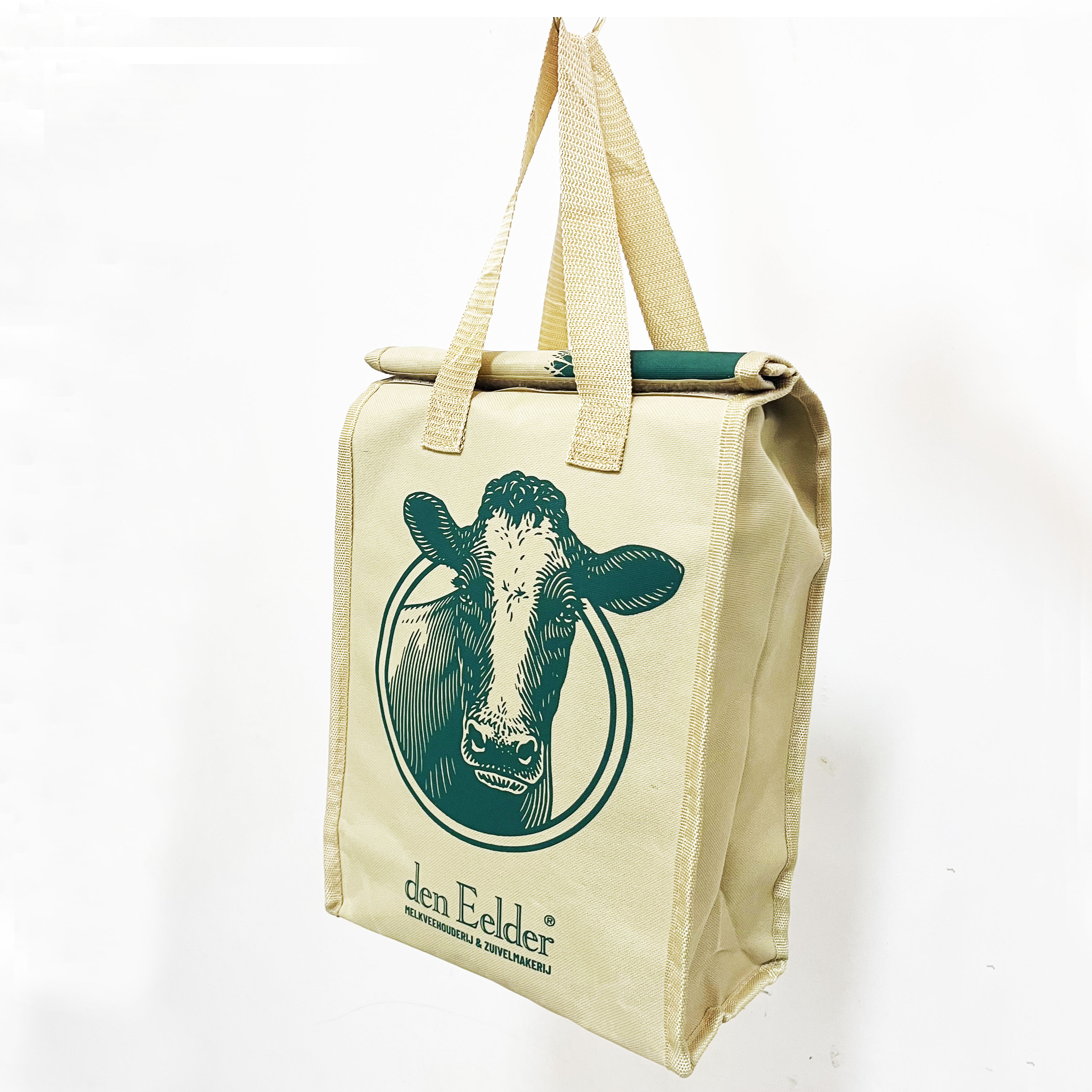 Den Eelder Insulated Tote Bag Roll Up Top Cooler Bag