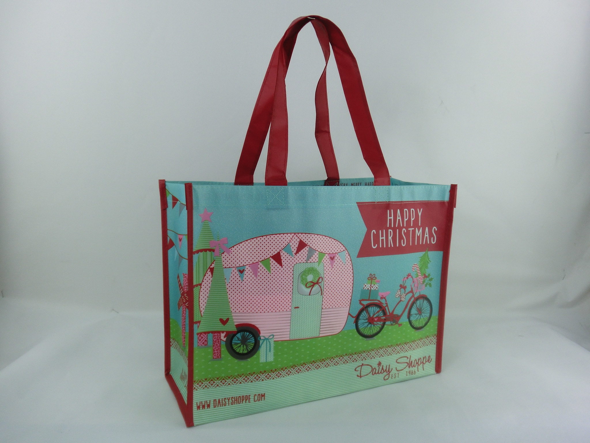 Christmas-themed Tote Gift Bag