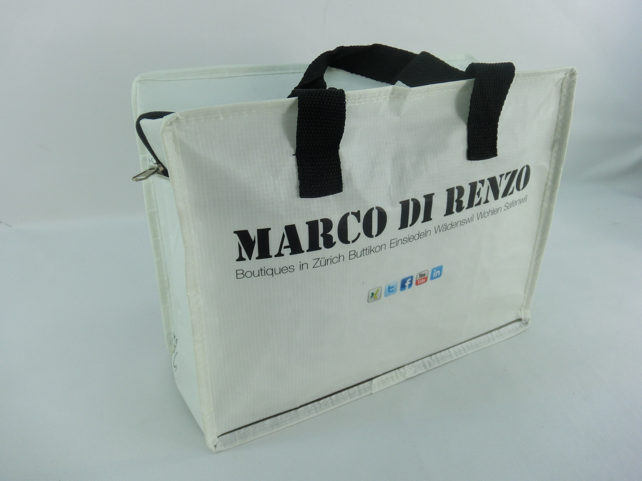 Marco Di Renzo Tote Bag RPET Zipper Shopping Bag