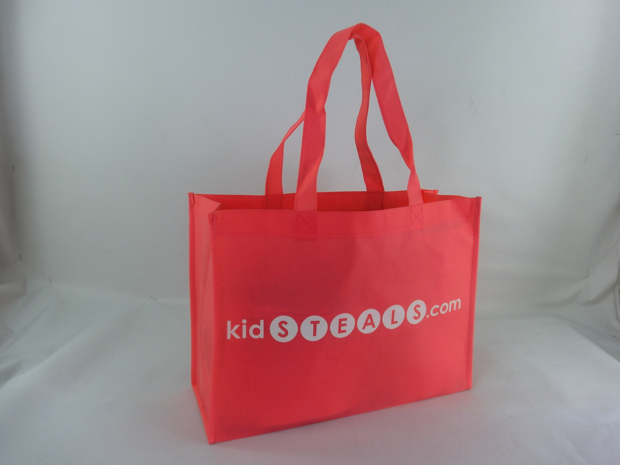 Red Non Woven Shopping Bag