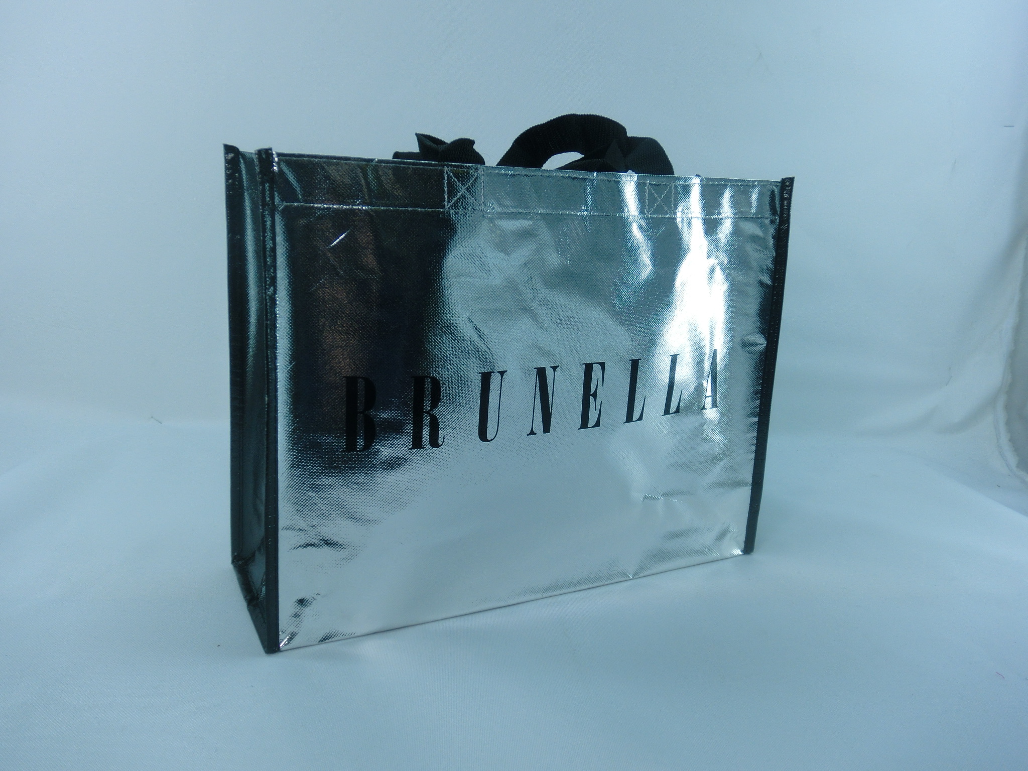 Brunella Silver Tote Bag