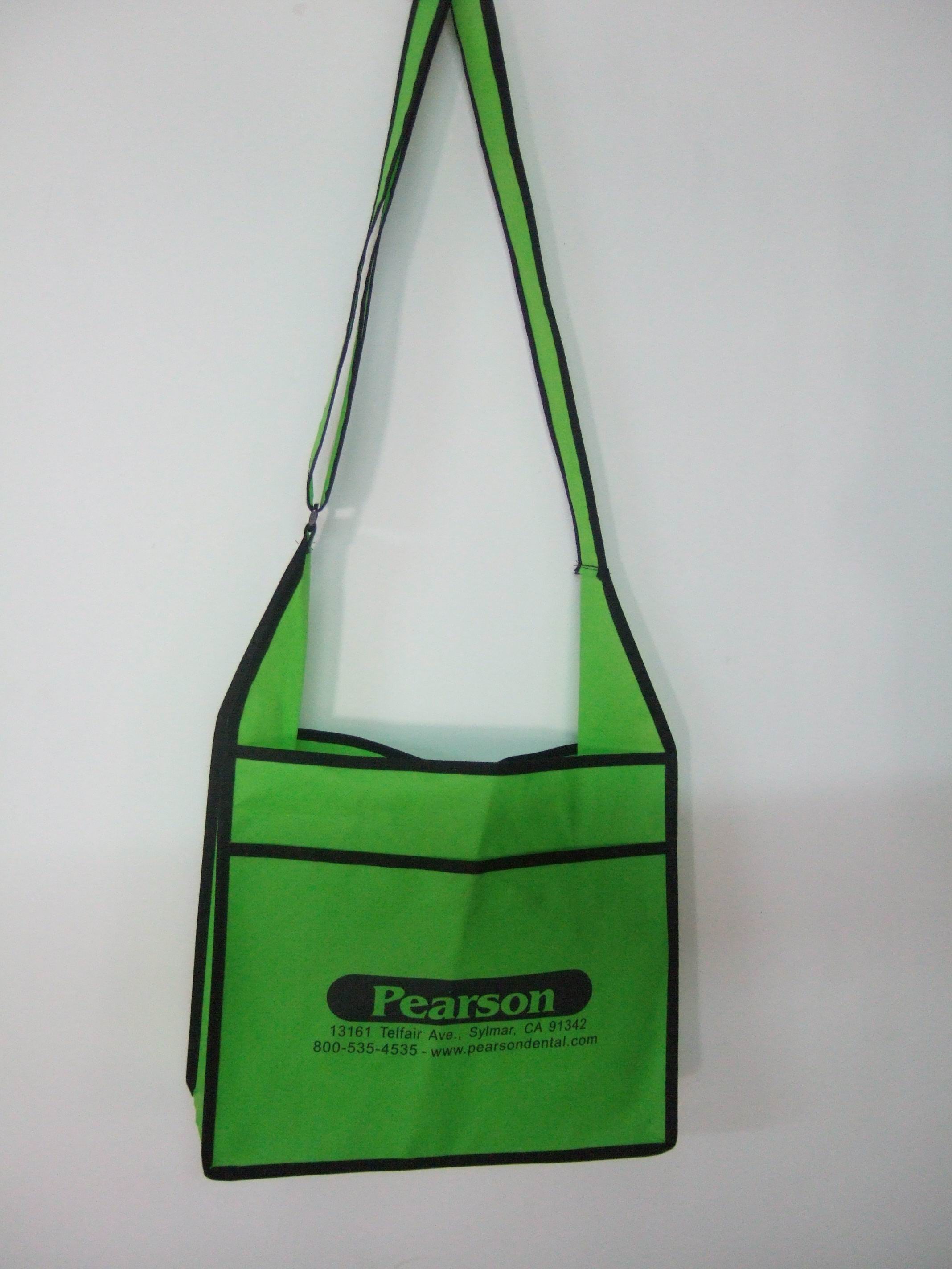 Green Non Woven Tote Shoulder Bag