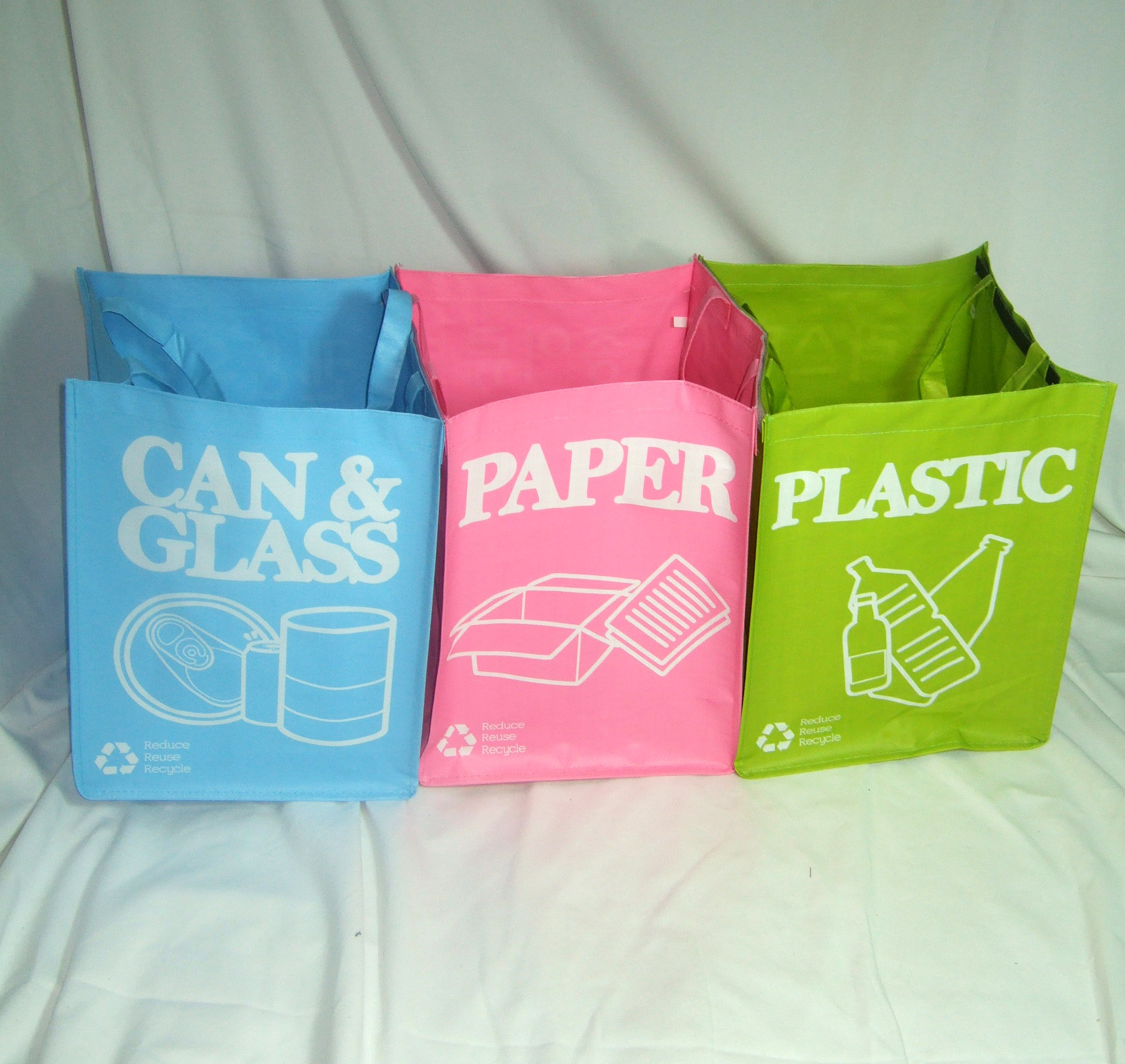 Recycling Bags Set 30x30x45cm