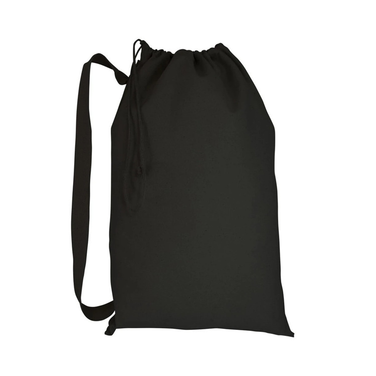 Black Drawstring Backpack Bags