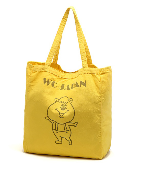 Yellow Cotton Tote Bag