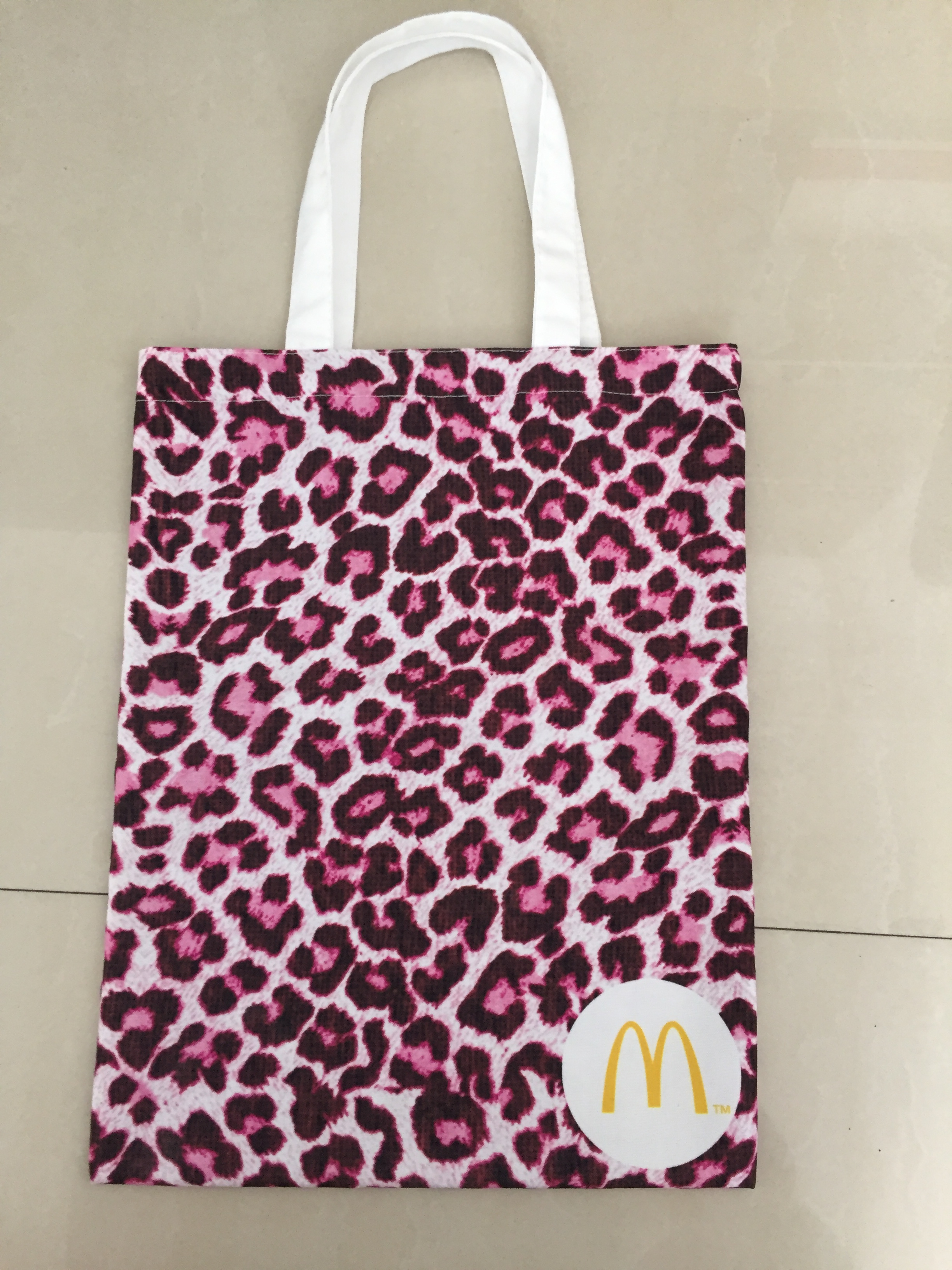 Leopard Print Tote Bag Polyester Cotton Bag
