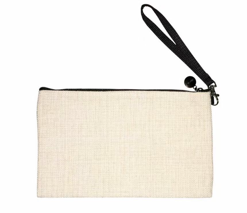Canvas Zipper Pouch With Hand Carry