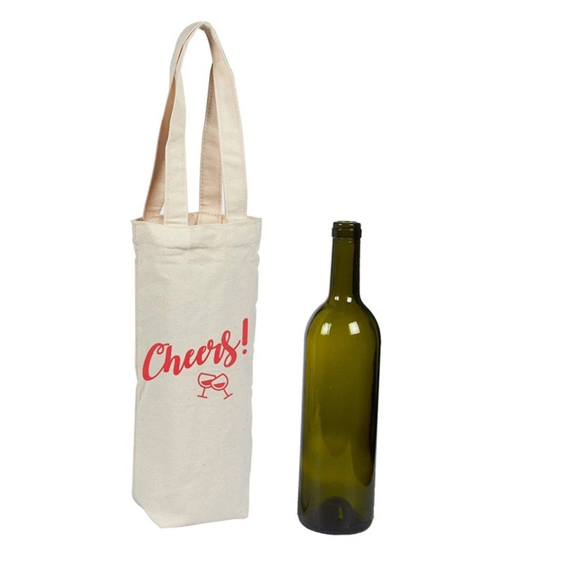 1 Bottle Wine Bottle Bag Cotton Wine Bag
