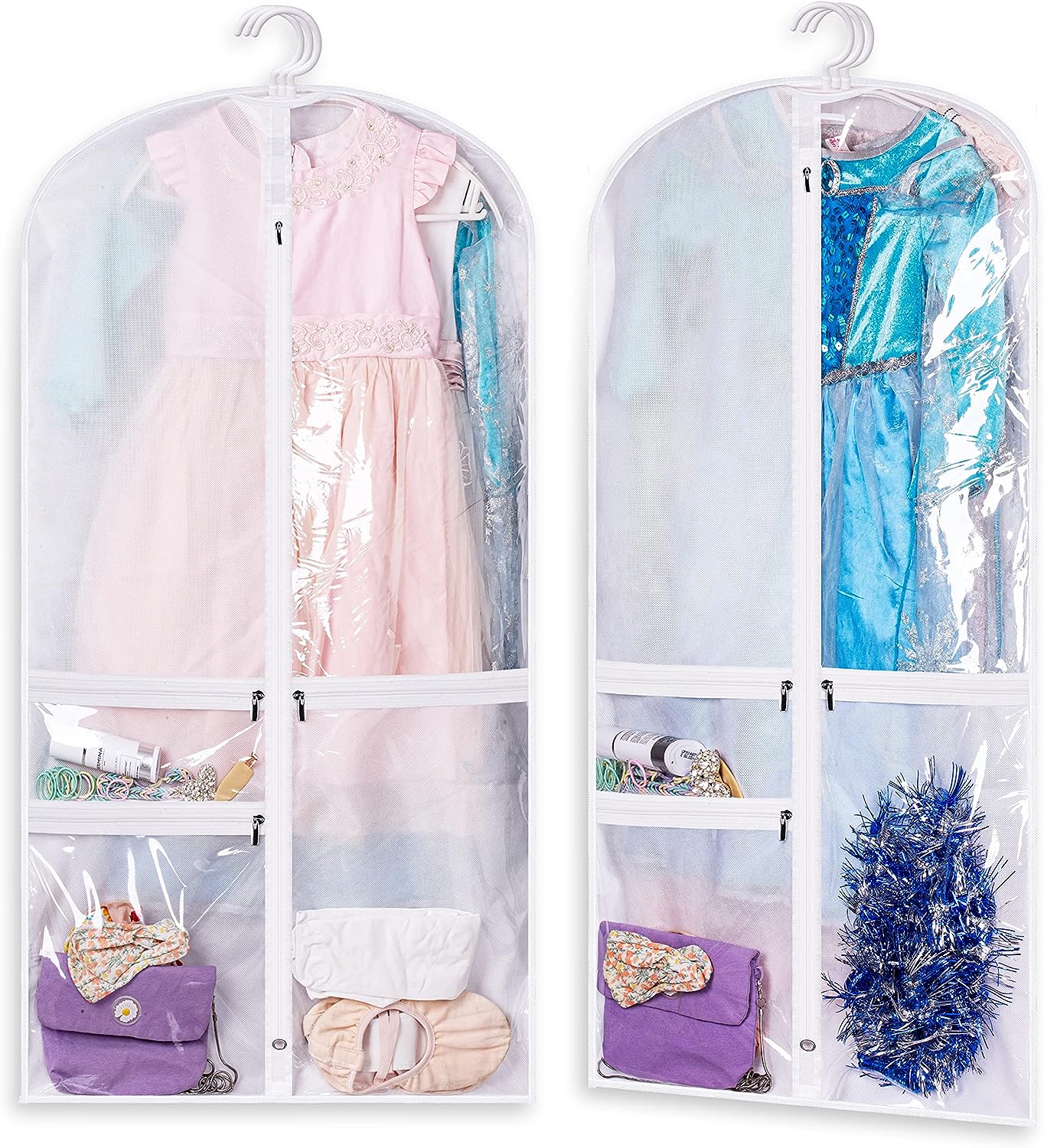 Clear Kids Garment Bags 58x100cm