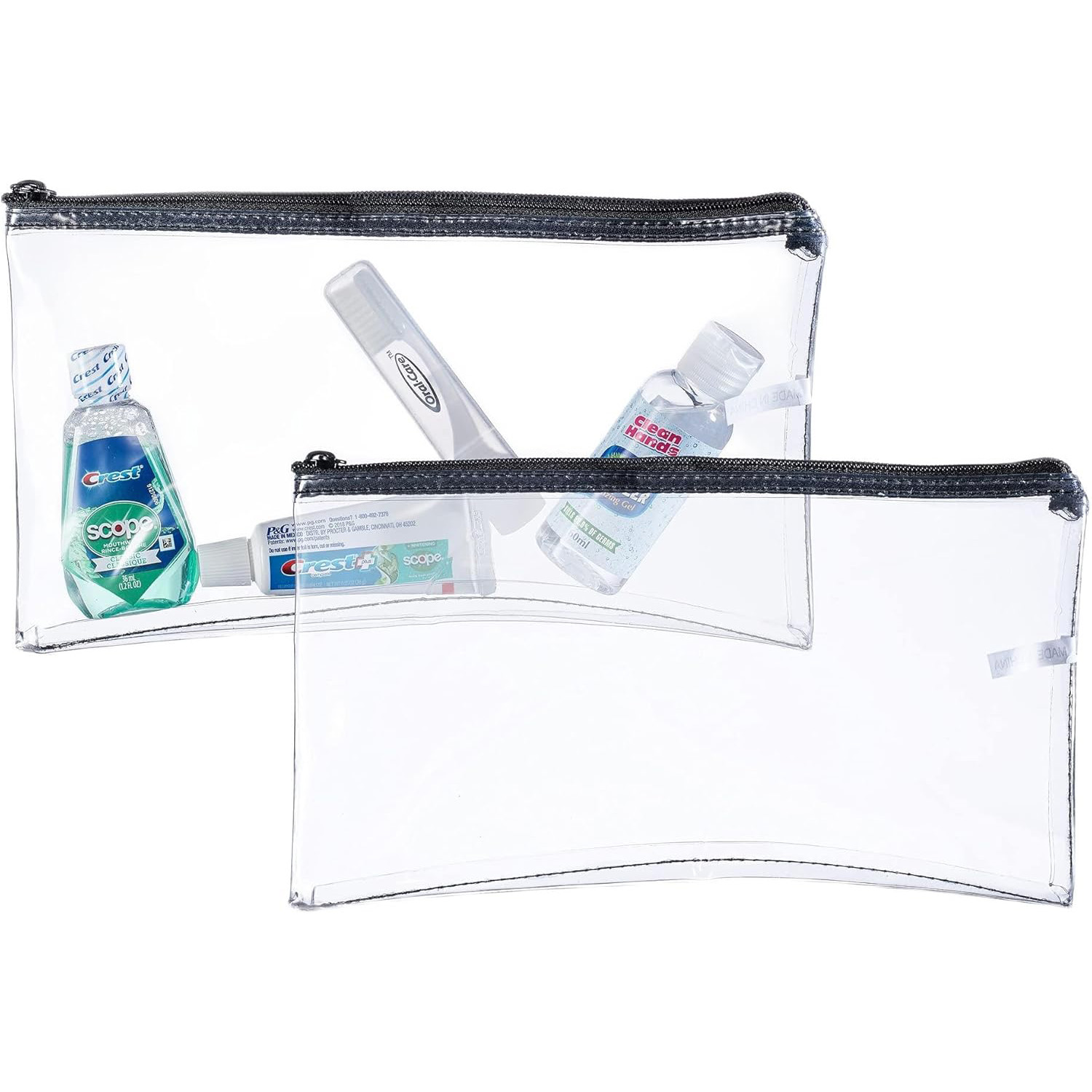 Transparent Travel Pouches