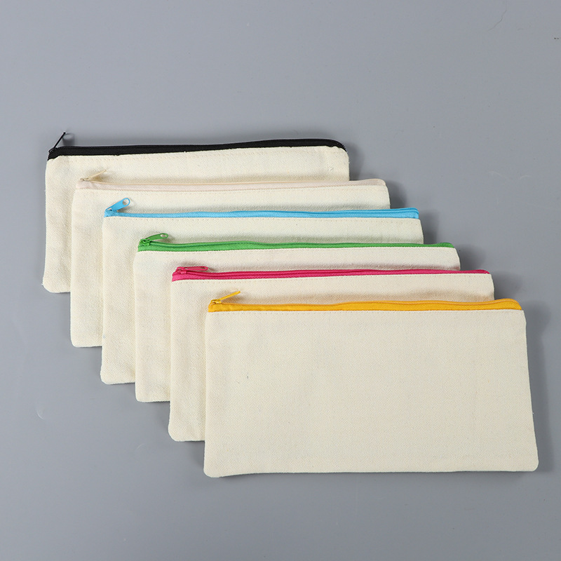 Canvas Zipper Pouches