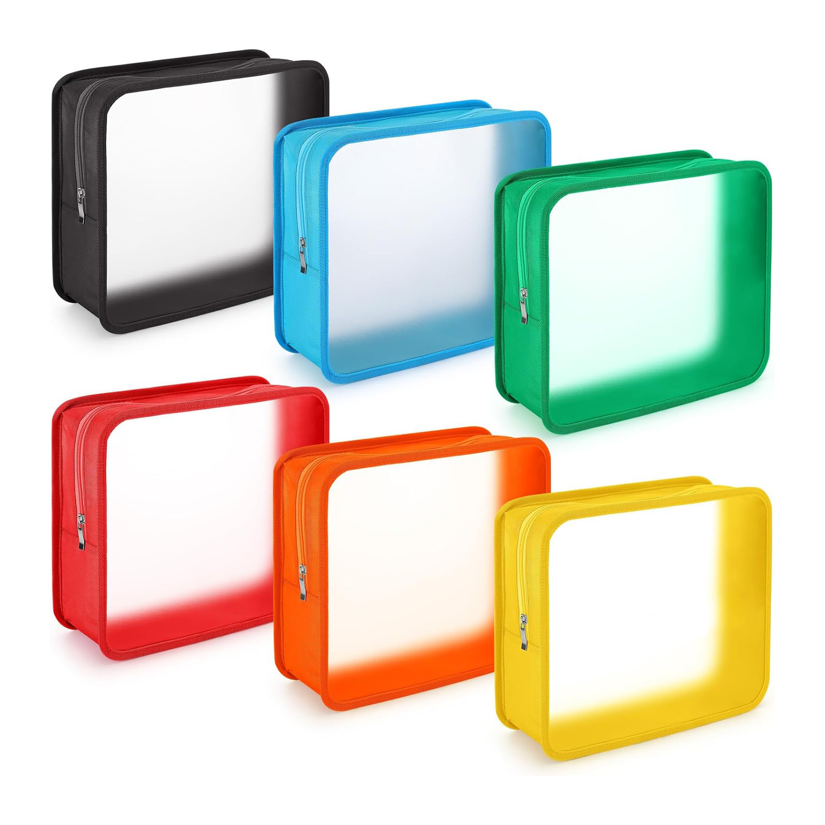 Colorful Zip-up Organizers