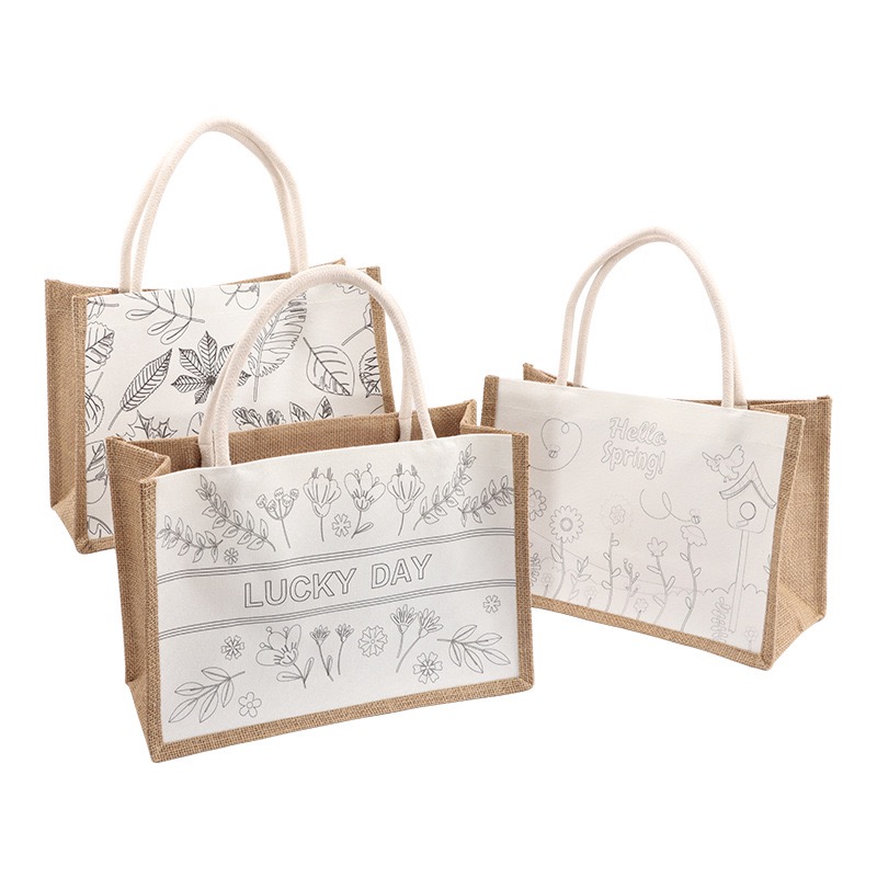 Canvas and Jute Tote Bags