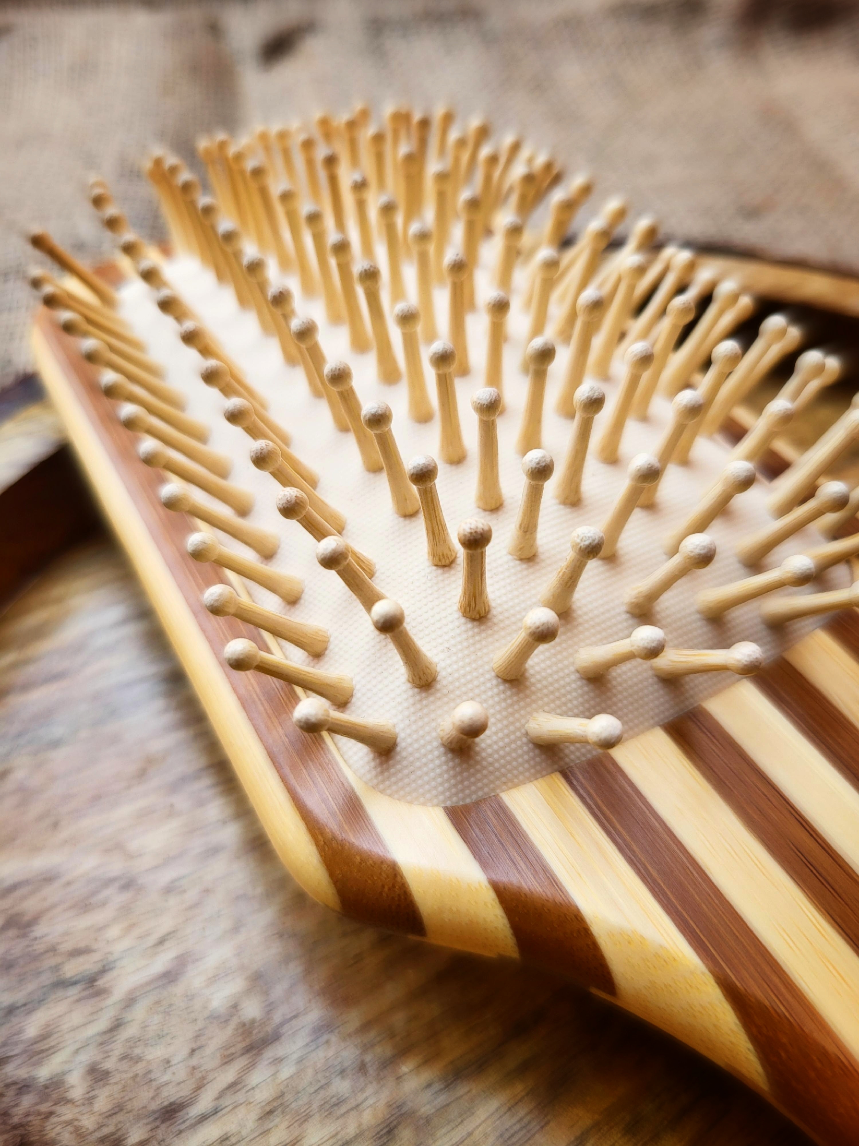 Bamboo Wood Hairbrush