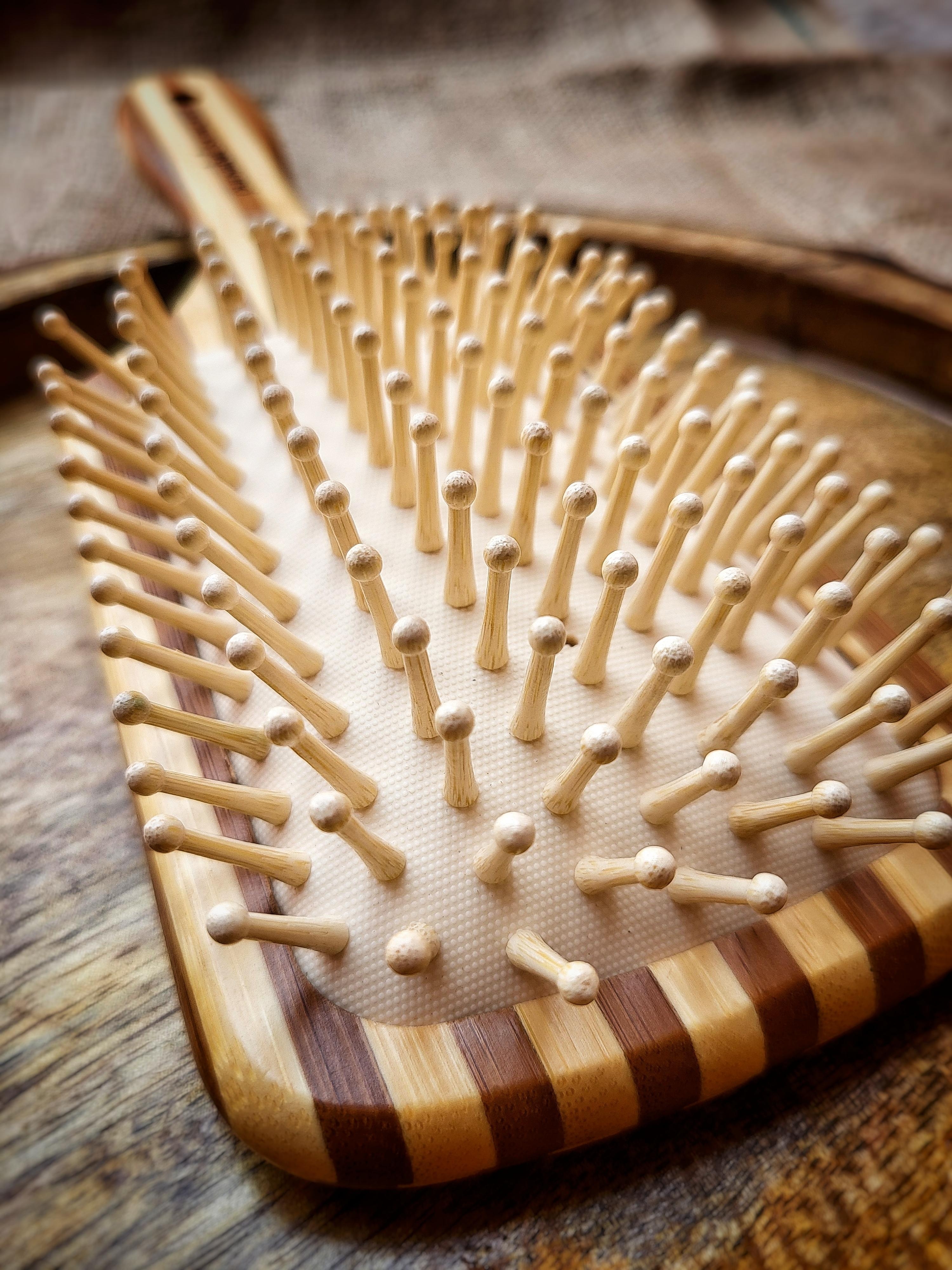 Bamboo Wood Hairbrush
