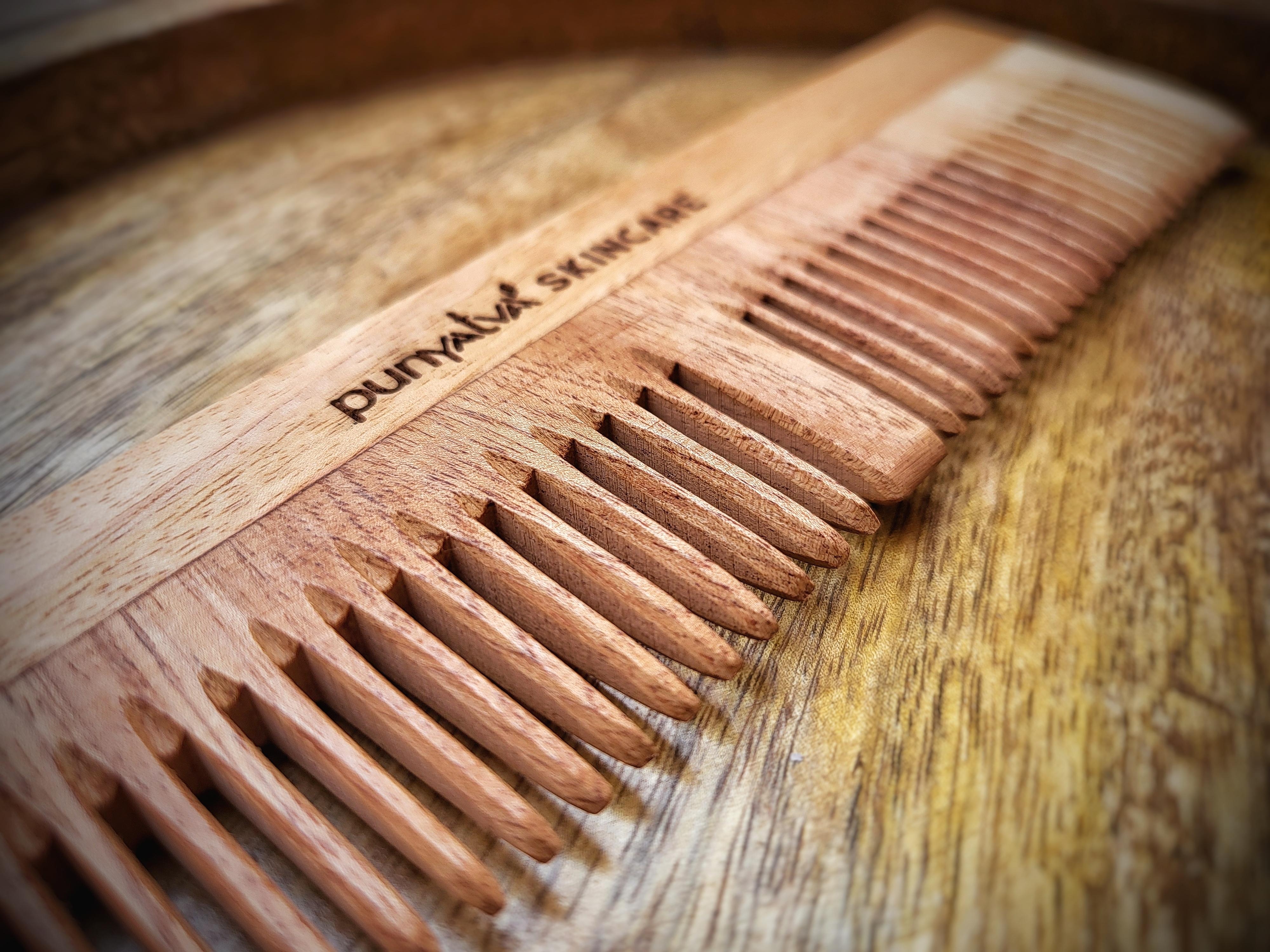 Neem Wood Hair Comb