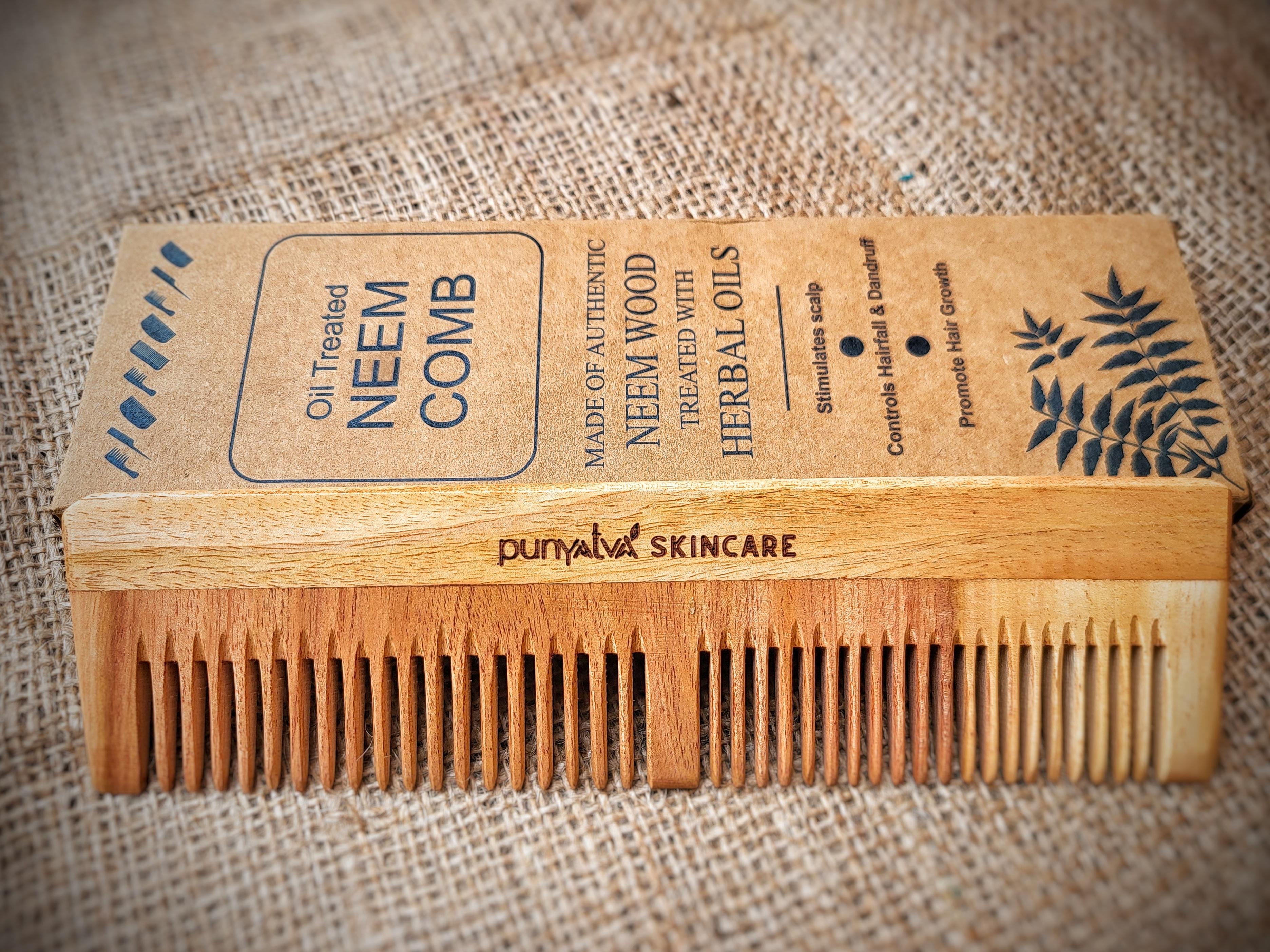 Neem Wood Hair Comb