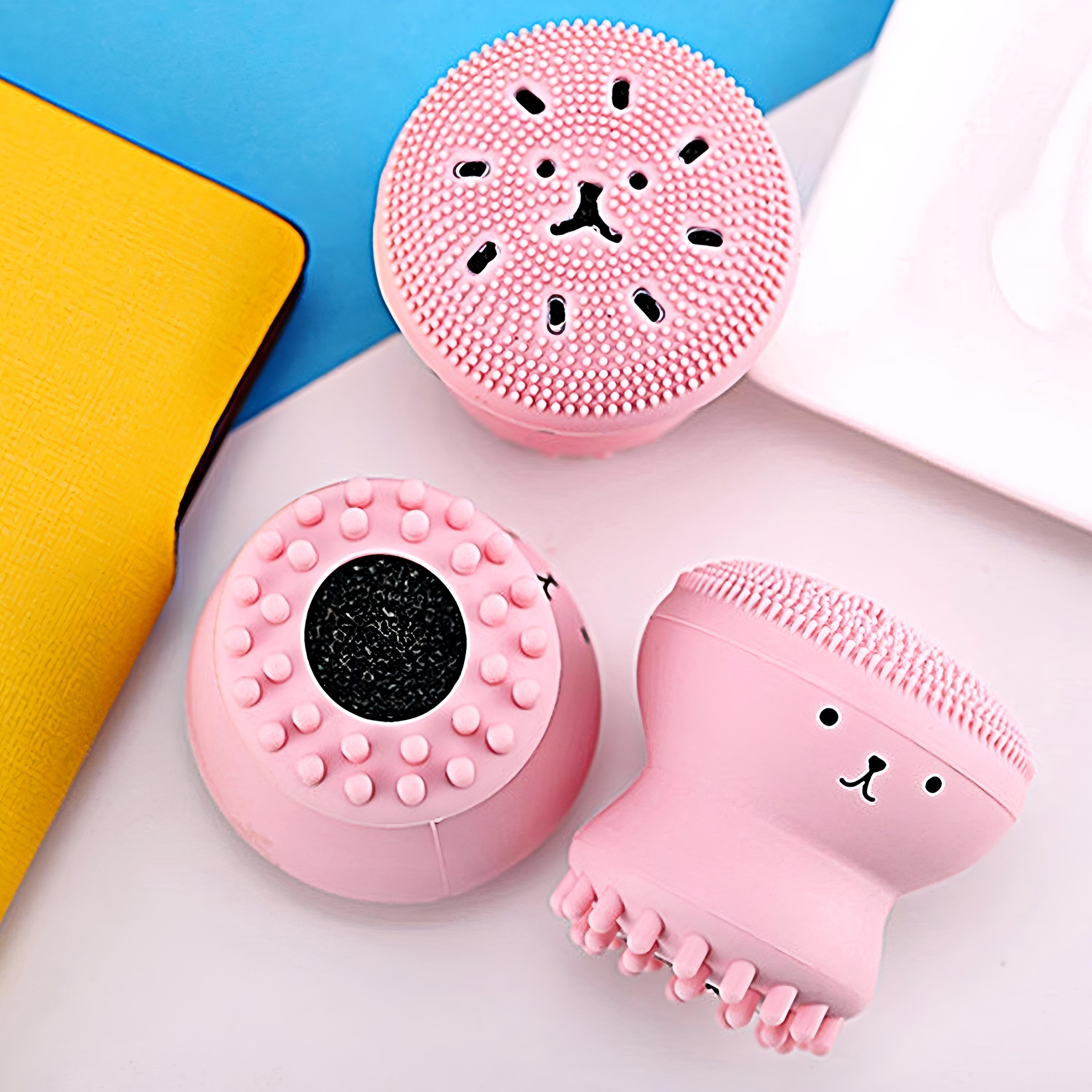 Cute Silicone Face Cleansing Brush