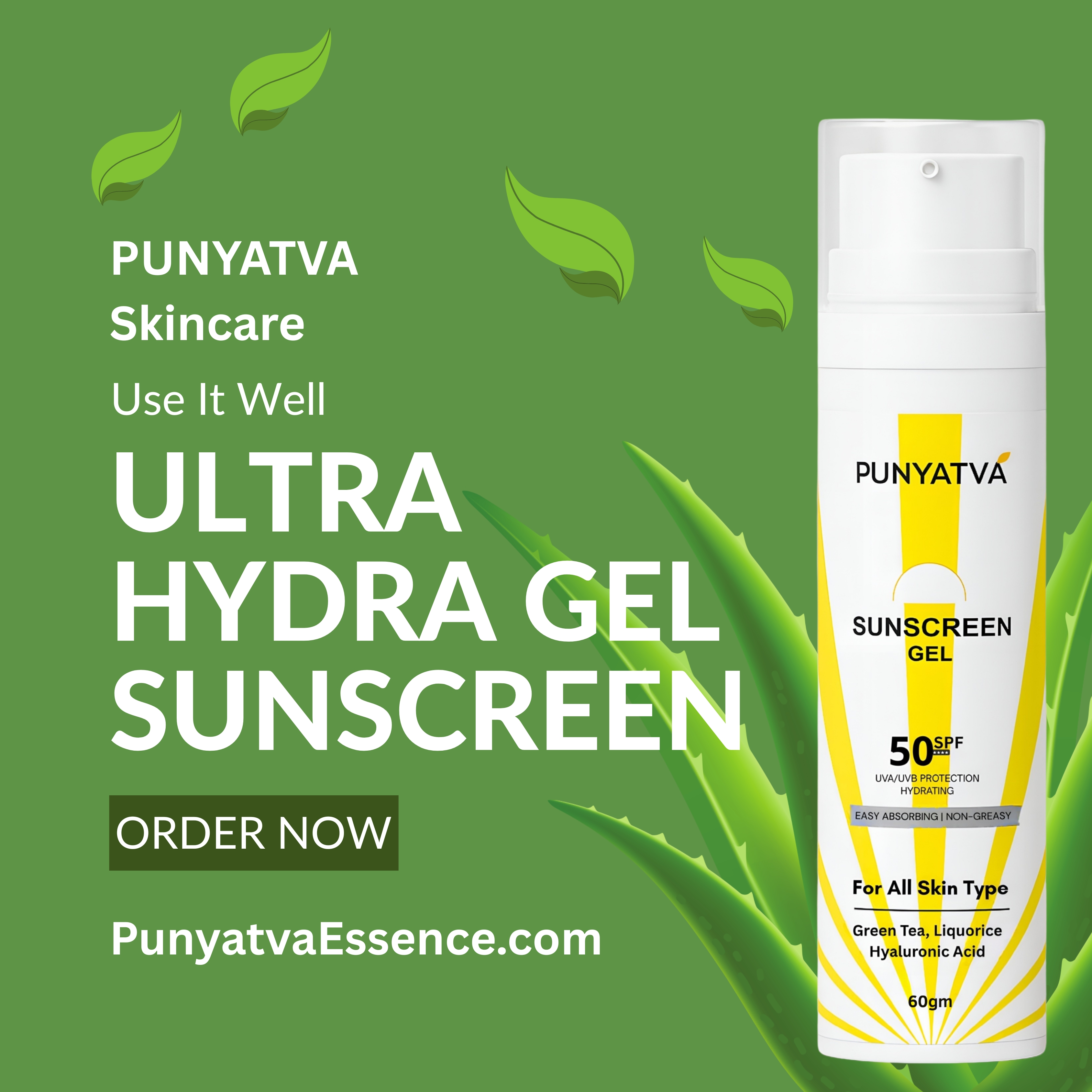 Sunscreen Gel SPF 50