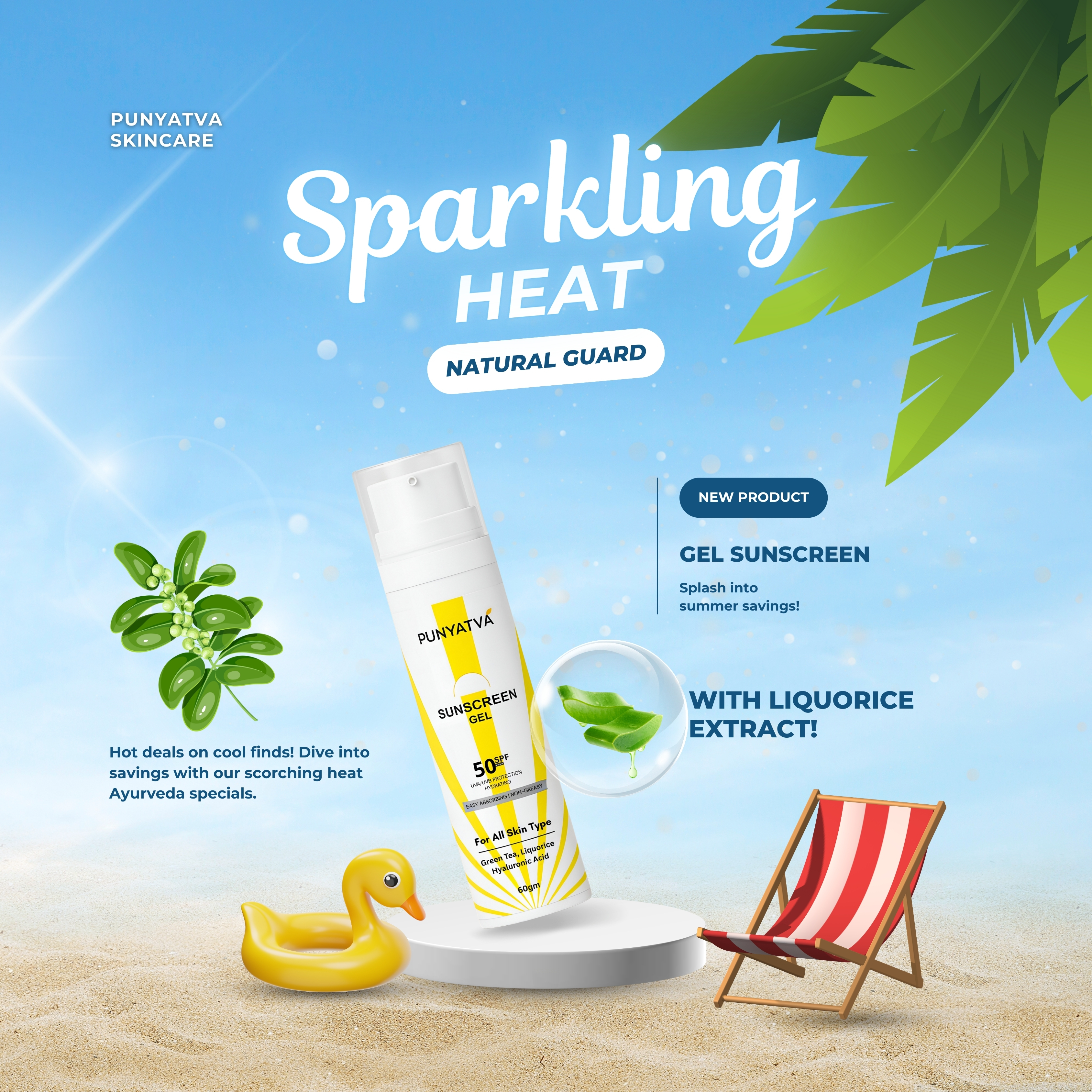 Sunscreen Gel SPF 50