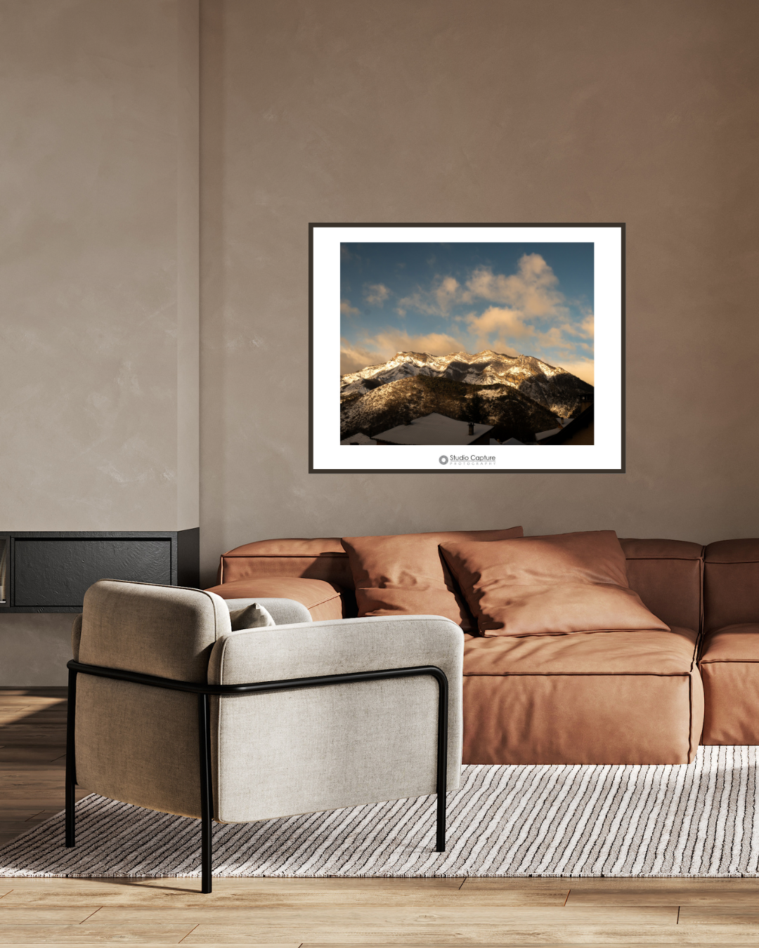 Lumière Dorée sur les Sommets