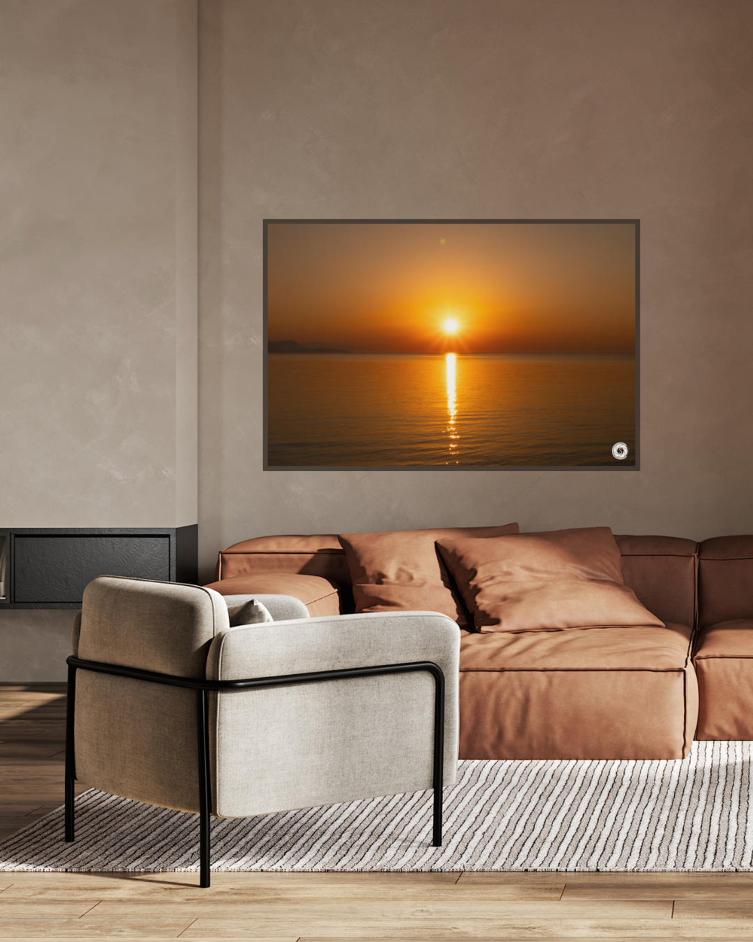 Reflet d'or et d'horizon