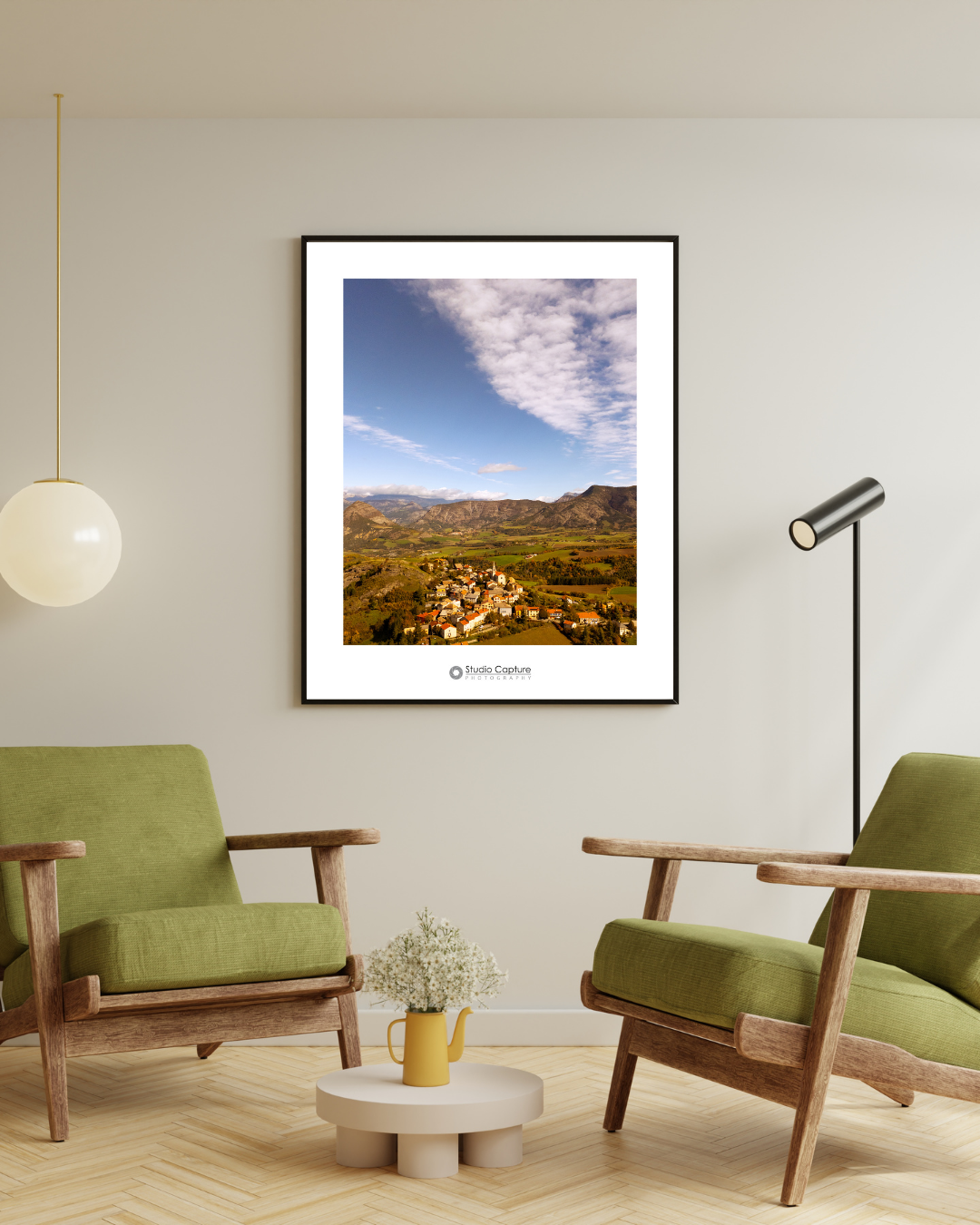 Turriers, lumière d'automne