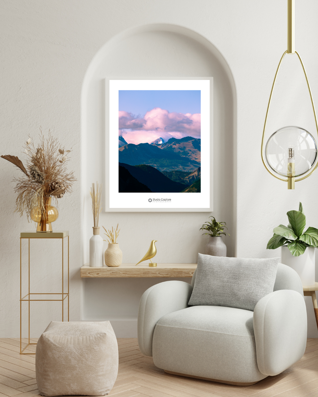 Lumière sur le sommet caché