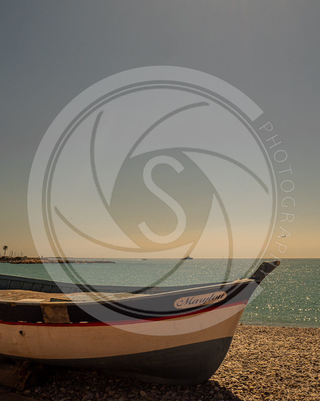 La barque "Marylou" du Cros de Cagnes sur mer