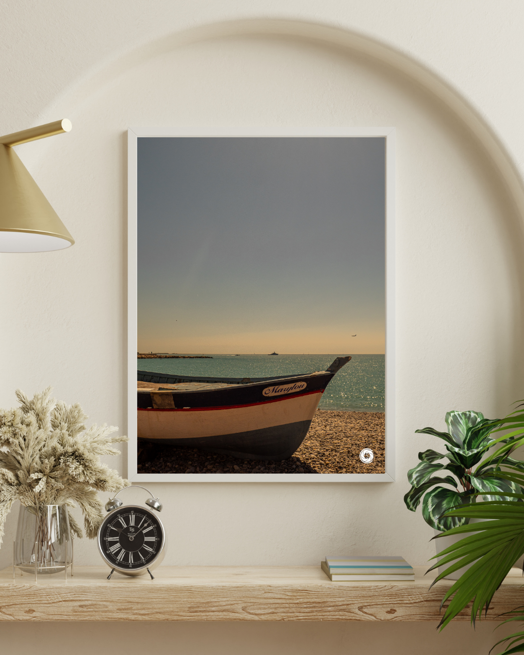 La barque "Marylou" du Cros de Cagnes sur mer