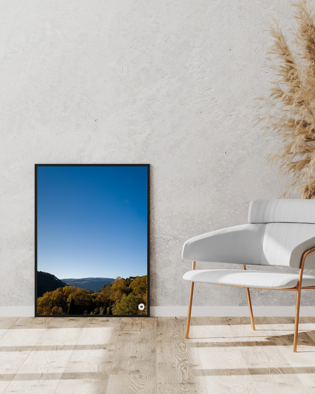 Horizon bleuté