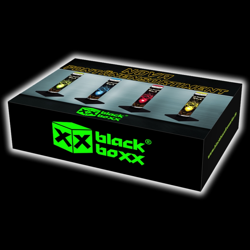 Blackboxx Nova Fontänen-Sortiment (4er Pack)