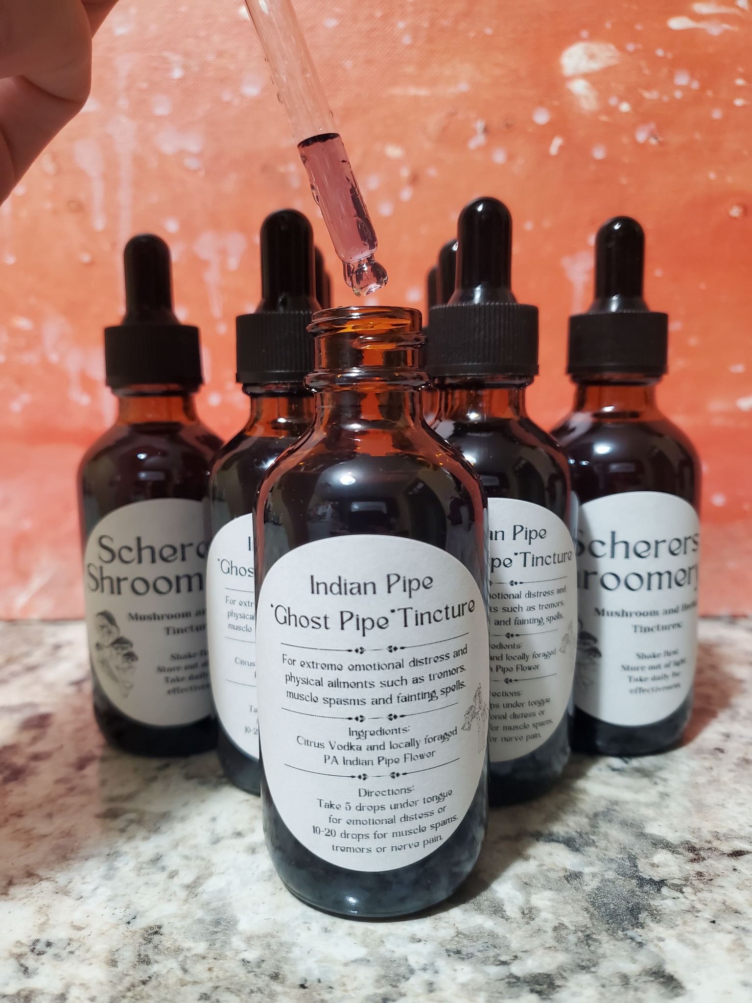 Indian Pipe Ghost Pipe Tincture 2oz