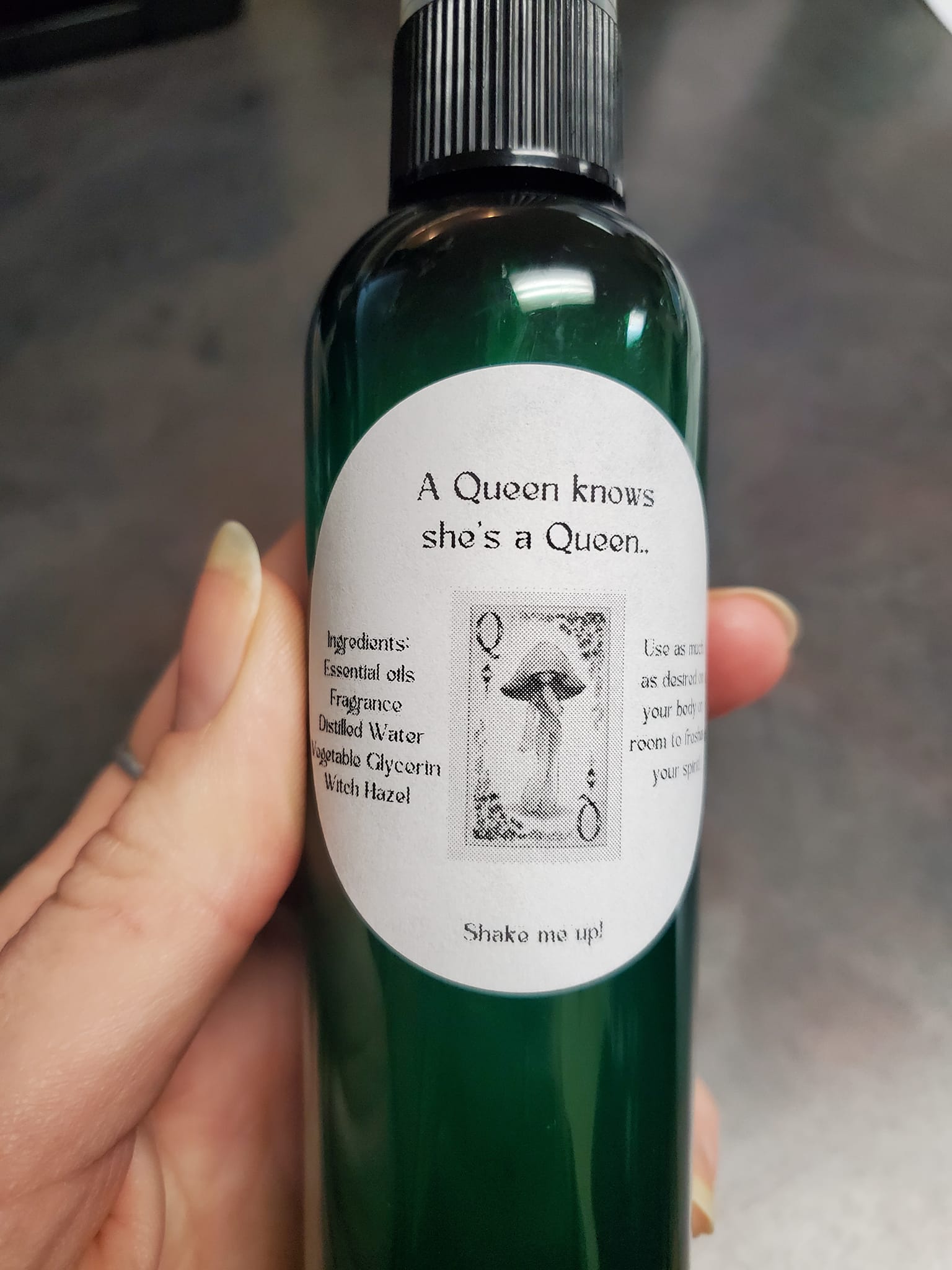 Queen of Wands Body Spray