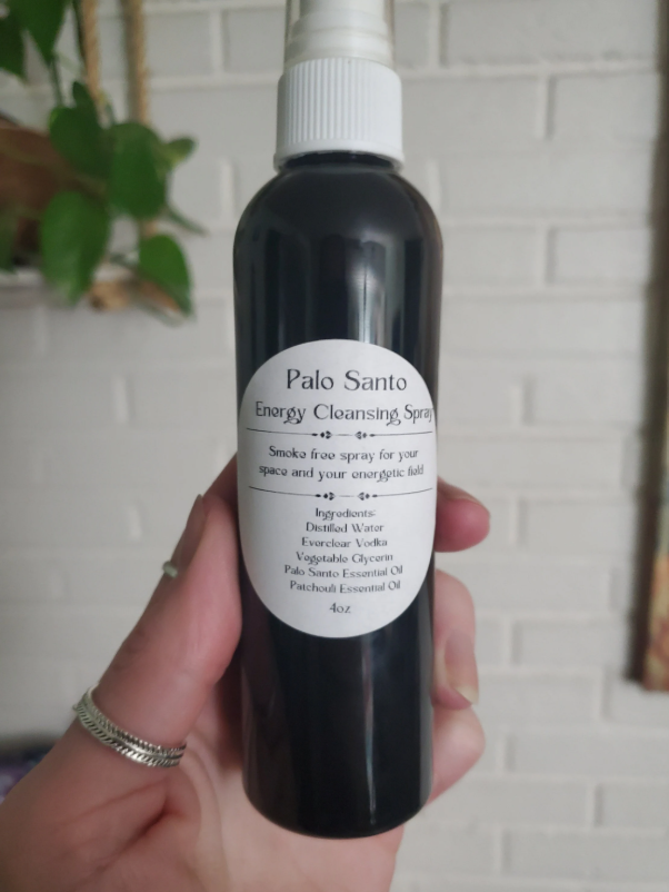 Palo Santo Patchouli Energy Cleansing Spray