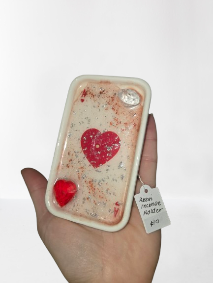 Incense Holder Ace of Hearts