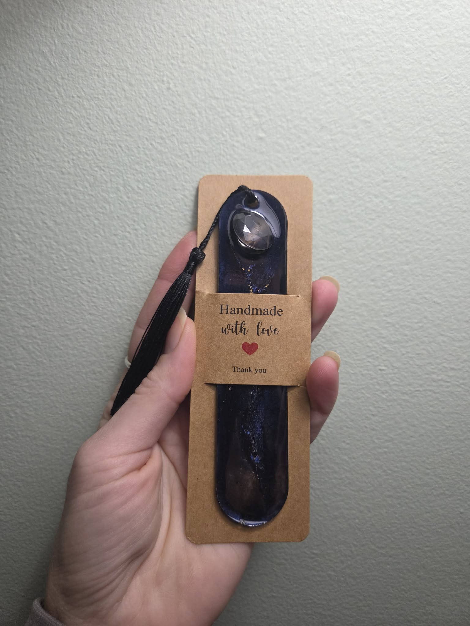 Galaxy Series Resin Bookmarks-Blue