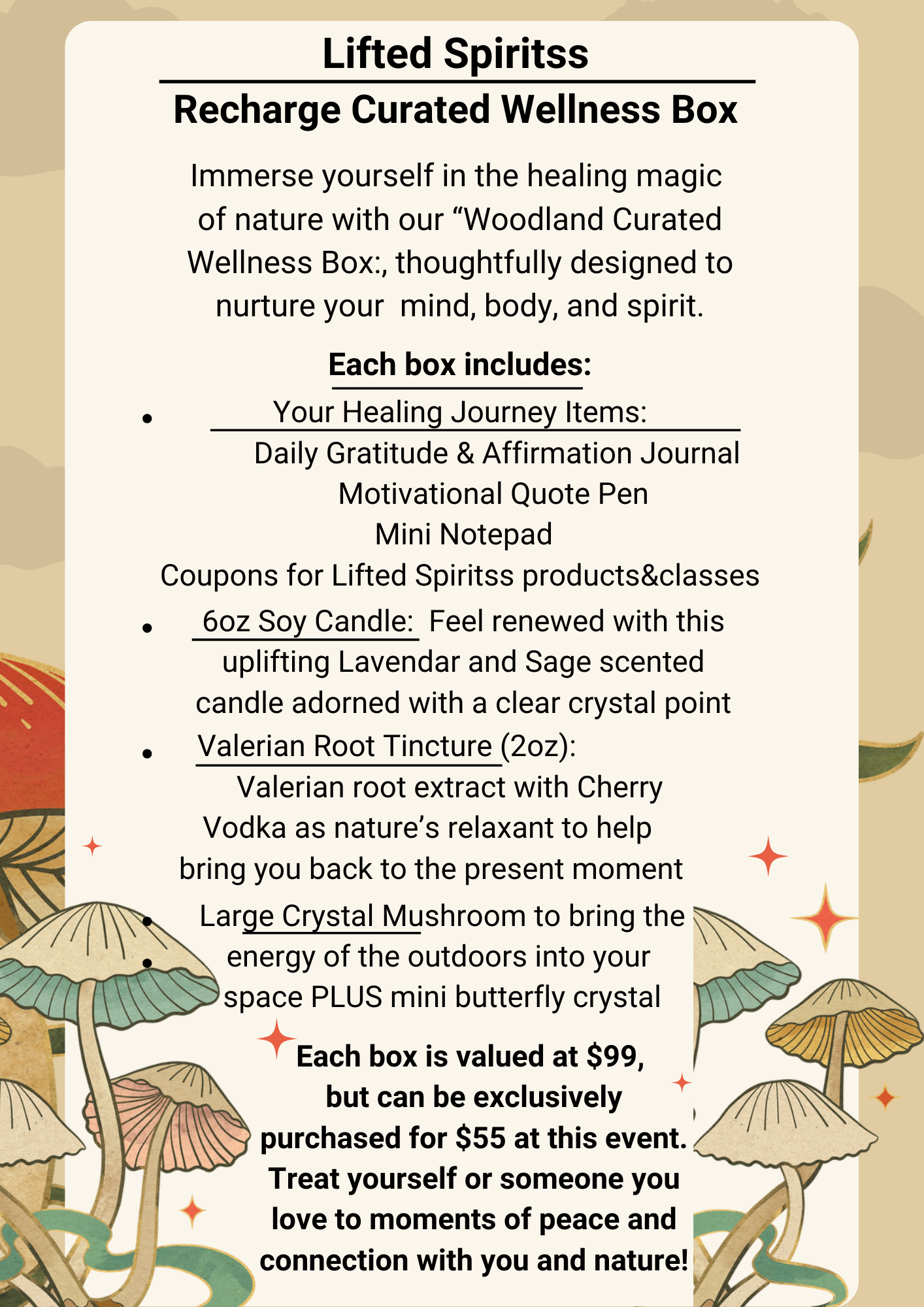 Recharge Curated Wellness Box