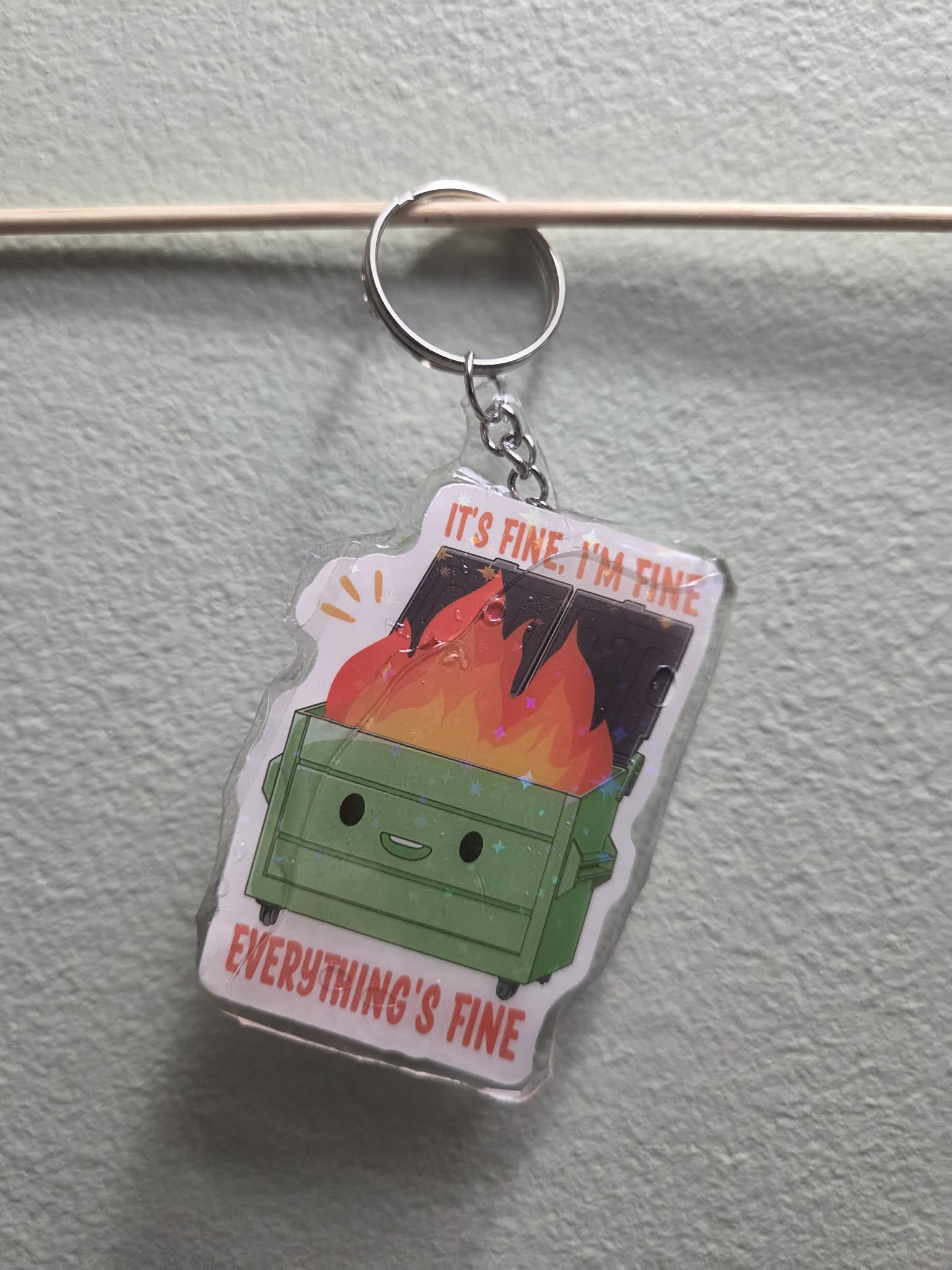 Funny AF Resin Keychains