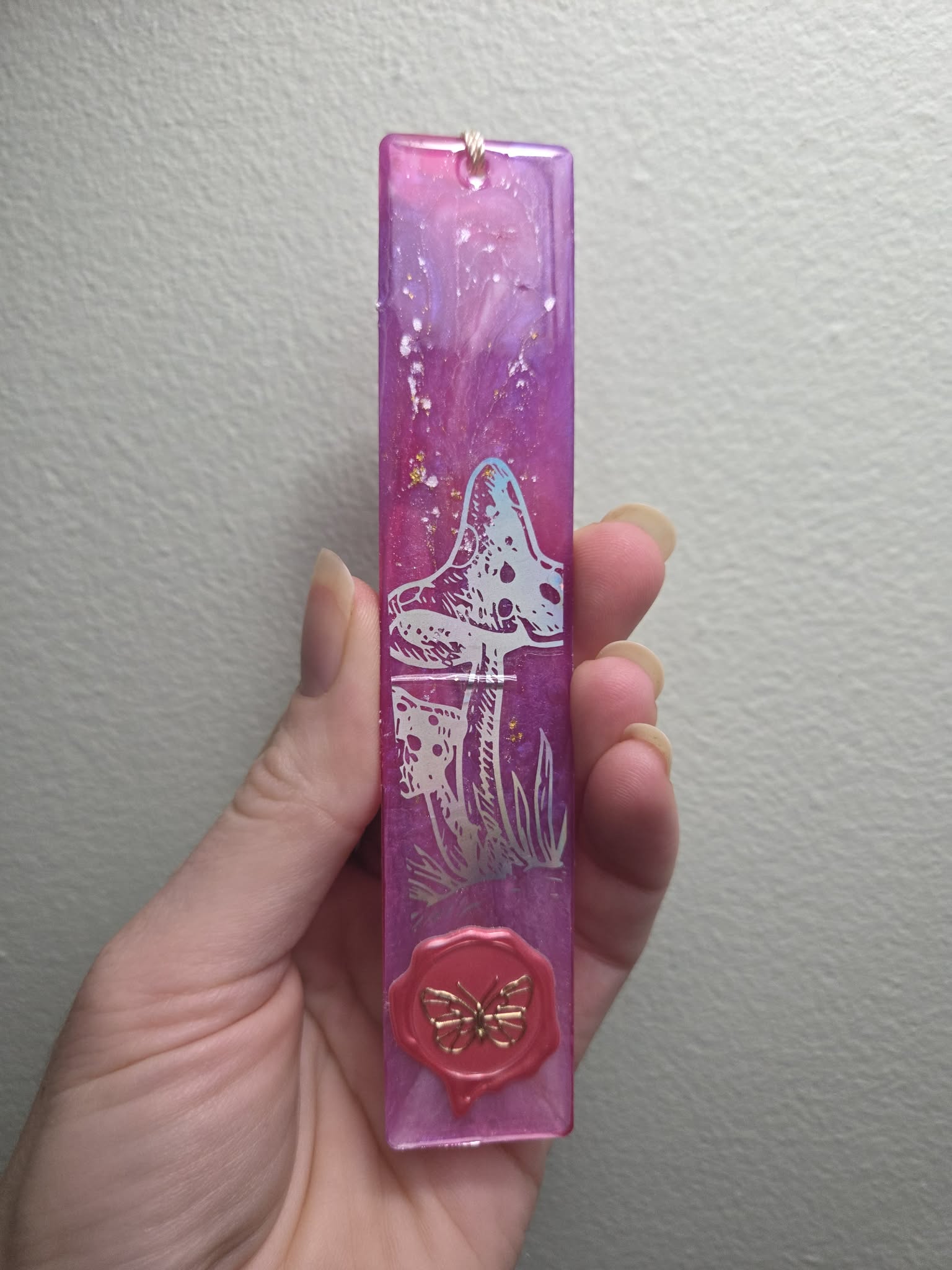 Woodland & Floral Resin Bookmarks