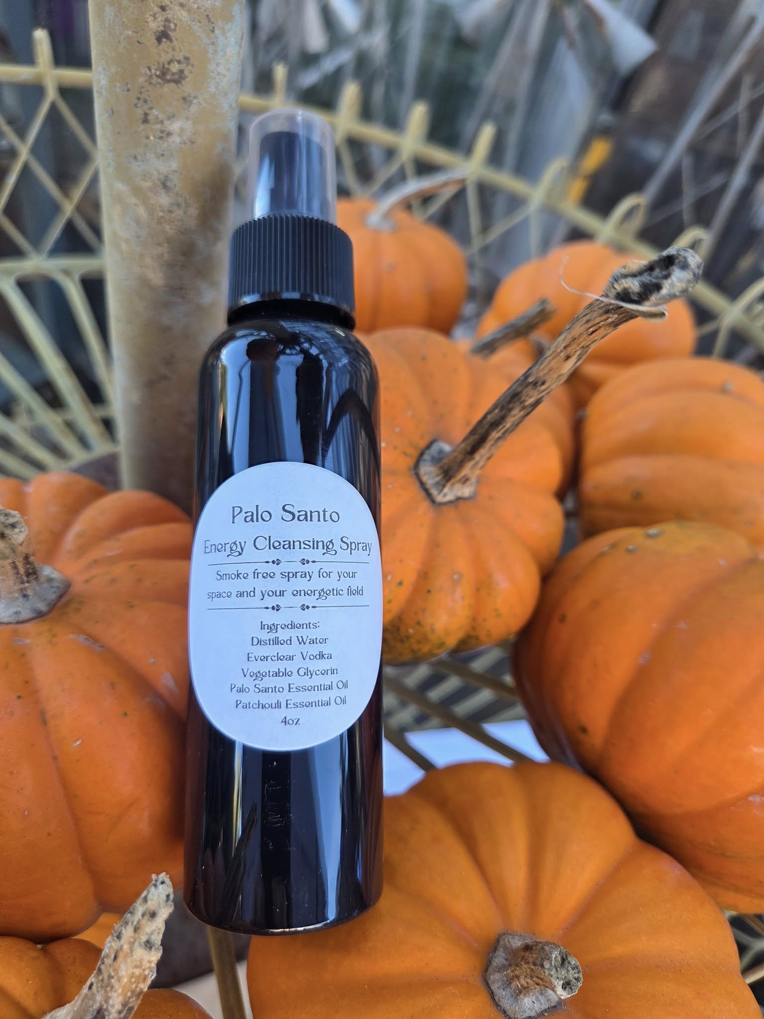 Palo Santo Energy Cleansing Spray 4oz