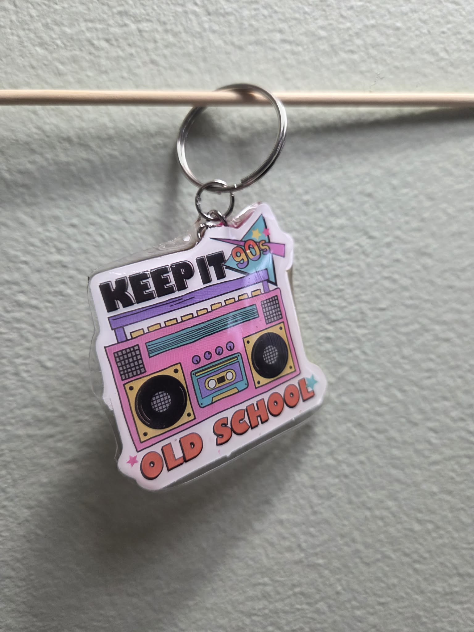 Born in the 90s – Nostalgia Keychain 