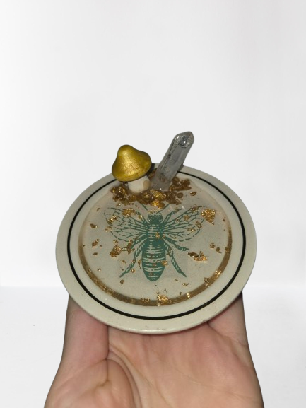 Bee & Mushroom Trinket Tray