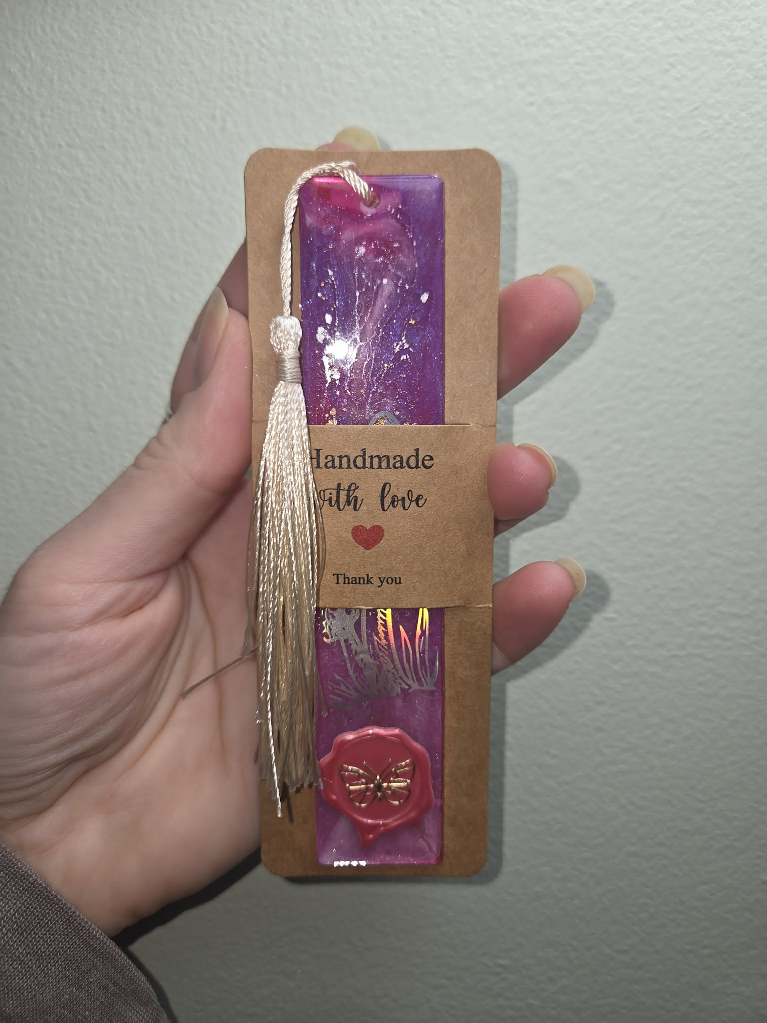 Woodland & Floral Resin Bookmarks