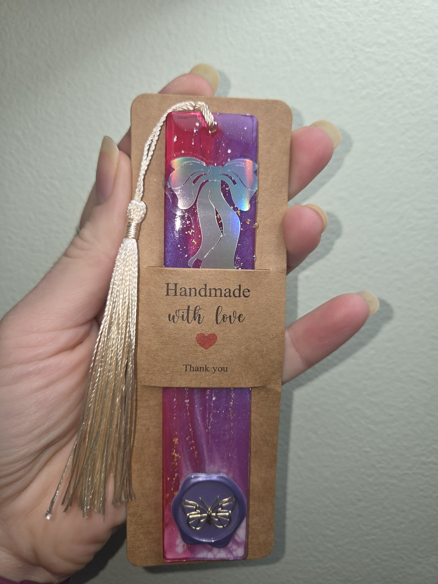 Woodland & Floral Resin Bookmarks