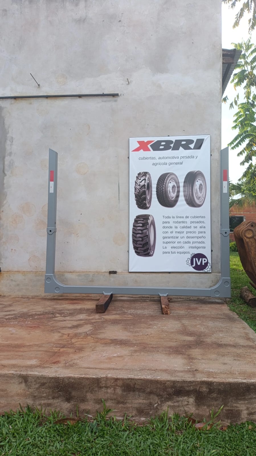 Estaquera para carga de madera