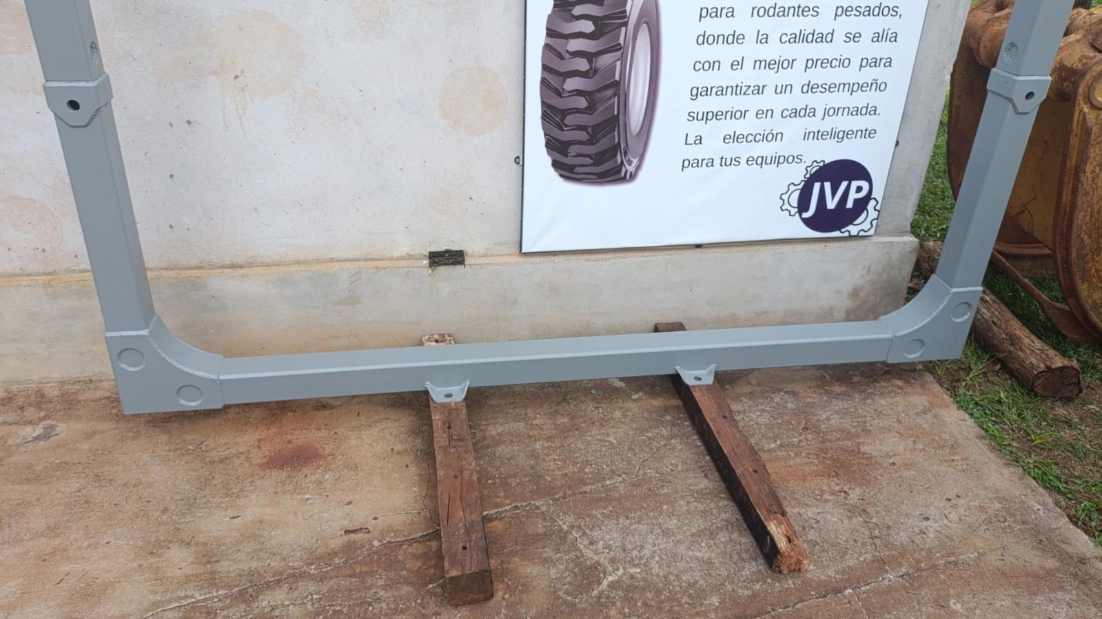 Estaquera para carga de madera