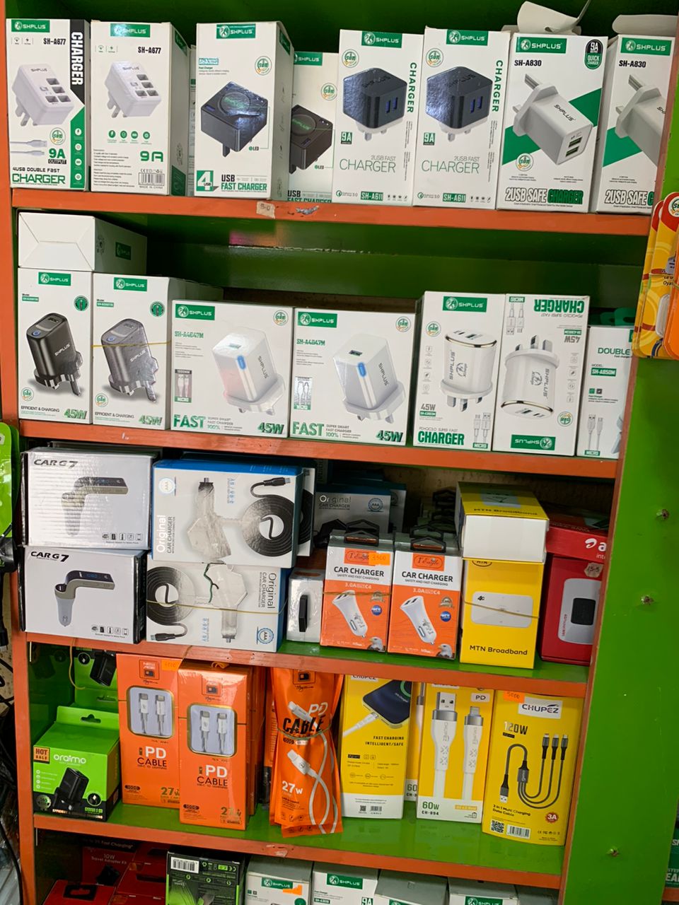 Charger Heads and Adapters