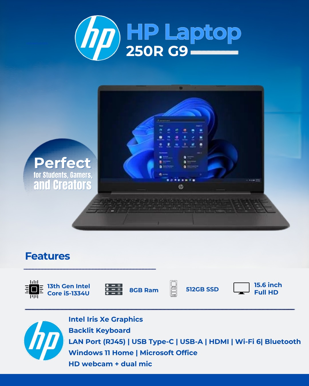 HP Laptop 250R G9