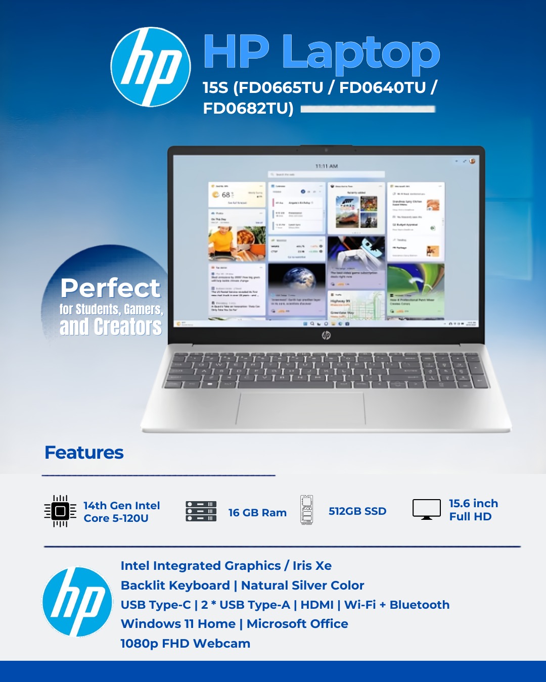 HP Laptop 15S